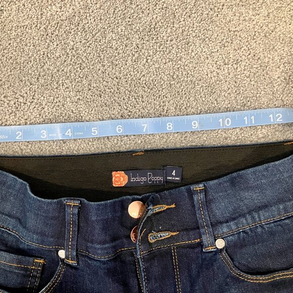 Indigo Poppy Size 4 Darkwash Jeans - Picture 4 of 6